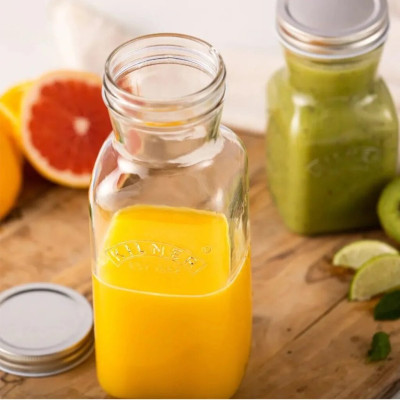 Kilner - Chai thủy tinh đựng nước ép, sốt - 0.5L/1L