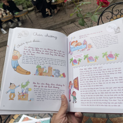 (Bìa Cứng in màu) CẨM NANG VỀ SỨC KHỎE TINH THẦN - Thierry Marx  - Crabit Kidbooks