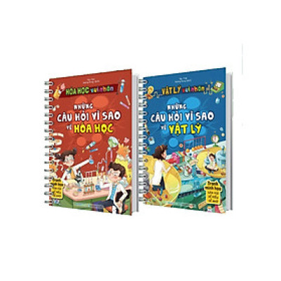 Combo Vật Lý + Hóa Học Vui Nhộn - Những Câu Hỏi Vì Sao Về Vật Lý, Hóa Học (2 Cuốn) - MEGA
