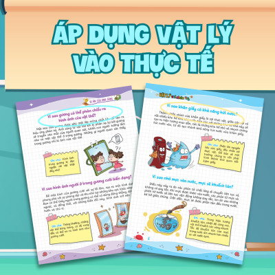 Combo Vật Lý + Hóa Học Vui Nhộn - Những Câu Hỏi Vì Sao Về Vật Lý, Hóa Học (2 Cuốn) - MEGA