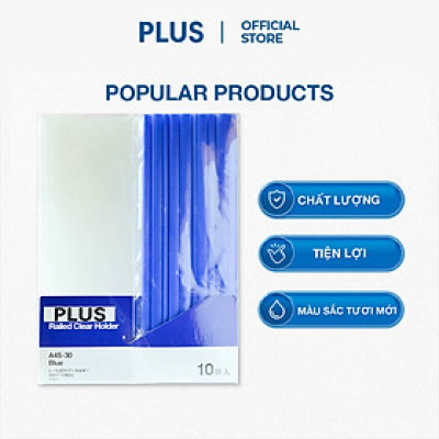Combo 10 Bìa Cây Nhựa Kẹp Hồ Sơ PLUS
