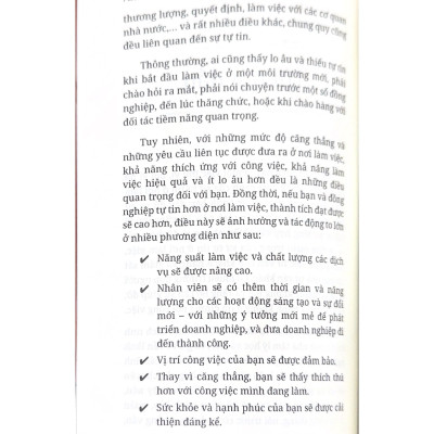 Tự Tin Trong Kinh Doanh - Làm Chủ Kỹ Năng Kinh Doanh Đỉnh Cao - Vanlangbooks