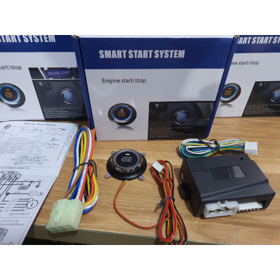 Bộ Đề Nổ Ô To ThôngMinh Mẫu Mới – 2 Remote, Start/Stop 1 Chạm Cao Cấp , van vòi nước