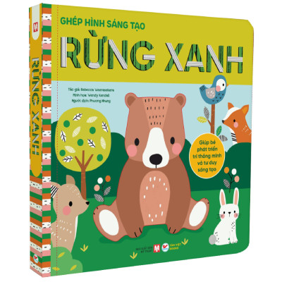 Sách - Ghép Hình Sáng Tạo - Rừng Xanh