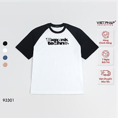 Áo Thun Nam VIỆT PHÁP Form Unisex Chất liệu Cotton co dãn thấm hút mồ hồi tốt 93301A