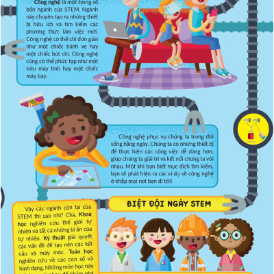 Học Và Thực Hành Stem Đơn Giản - 60 Bài Thực Hành Bổ Ích (DTI)