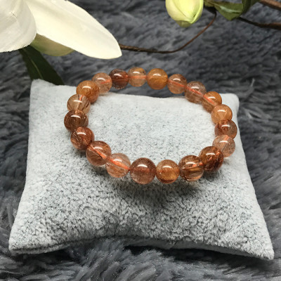 Vòng Đá Thạch Anh Tóc Đỏ Ngọc Quý Gemstones TA006