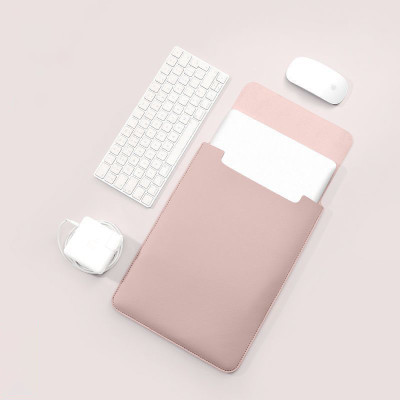 Túi bao da chống sốc dành cho máy tính, macbook, laptop, ipad, surface kiêm tấm lót di chuột chống nước - Hàng chính hãng