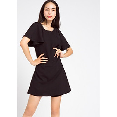 Áo Liền Quần Playsuits DRE073 (Đen Huyền Bí)