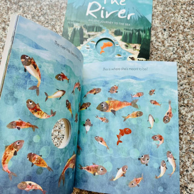 [THIÊN NHIÊN DIỆU KỲ] - Dòng Sông - Hành Trình Vĩ Đại Về Biển Cả - Sách Song Ngữ