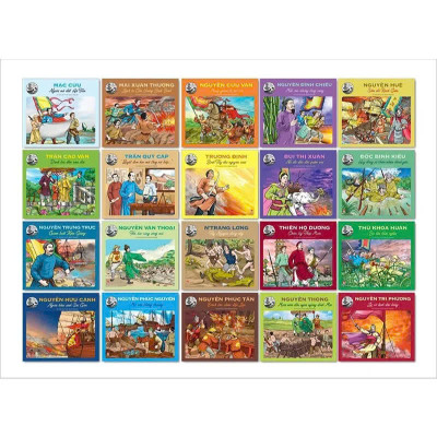 Sách - Boxset Hào Kiệt Đất Phương Nam - Combo 20 Cuốn - Hoài Anh & Nguyễn Đông Hải - NXB Kim Đồng