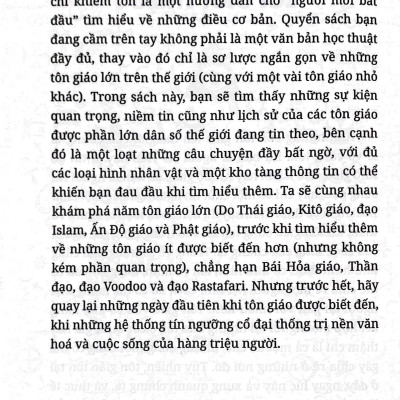 Những Tôn Giáo Trên Thế Giới - The Little Book Of World Religion