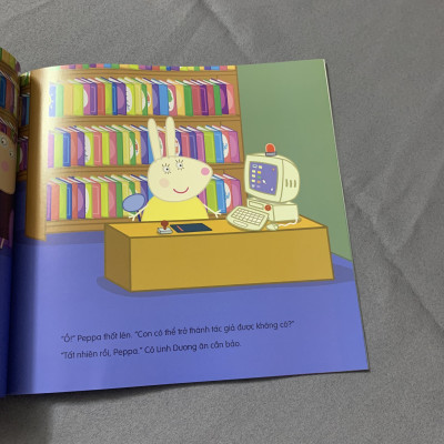 Thế Giới Của Peppa - Peppa Đến Nhà Sách