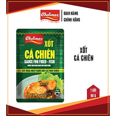 Xốt cá chiên Cholimex gói 90g tiện lợi
