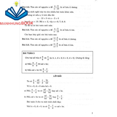 sách - định hướng và phát triển tư duy giải bài tập toán khó 7 - tập 1 (dùng chung cho các bộ sgk hiện hành)