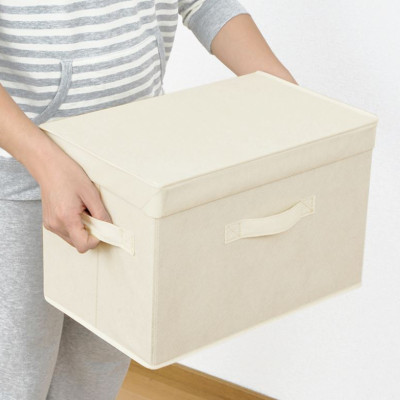 Bộ 2 chiếc hộp vải đựng đồ Thụy Điển 24L, Combo 2 chiếc túi vải đa năng TD1 có chọn màu miDoctor