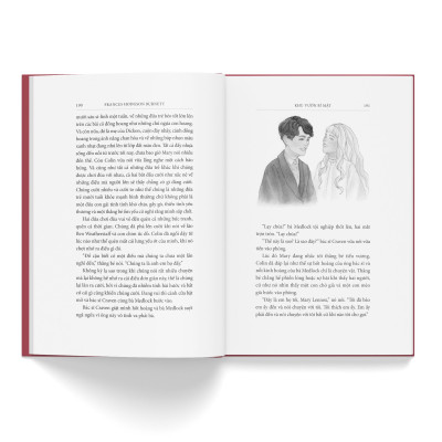 Sách - Khu Vườn Bí Mật - Bìa Vải