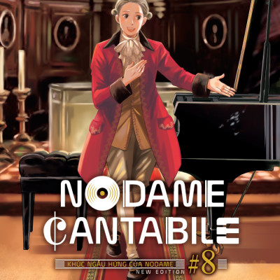 Sách - Nodame Cantabile - Khúc Ngẫu Hứng Của Nodame - New Edition - Tập 8