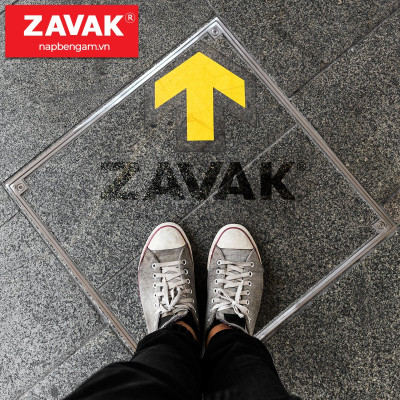 Nắp bể ngầm Zavak Inox 304. MHO 500x500