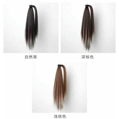 tóc giả cột quấn light ️ freeship 50k ️ tóc cột quấn light tóc giả