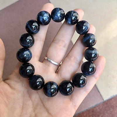 Vòng Tay Đá Thạch Anh Mắt Mèo Vip