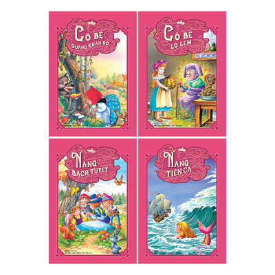 Bộ sách Những Nàng Công Chúa Nhỏ (4 quyển) - Bản in năm 2022