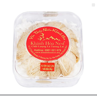 Tổ Yến Sào Khánh Hòa Nest - 100g ( Yến Nguyên Tổ Sơ Chế )