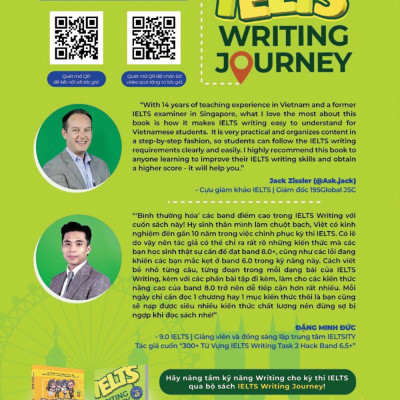 Sách - IELTS Writing Journey: Elevate To Band 8.0