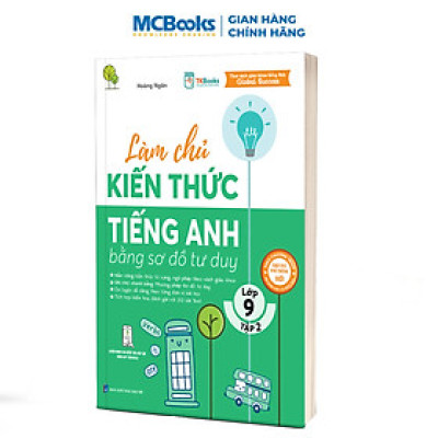 Sách - Làm Chủ Kiến Thức Tiếng Anh Bằng Sơ Đồ Tư Duy – Lớp 9 Tập 2