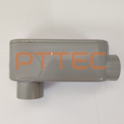 Thân ống PVC loại "LB" dùng để luồn dây điện, có nắp (model: LB-P075)