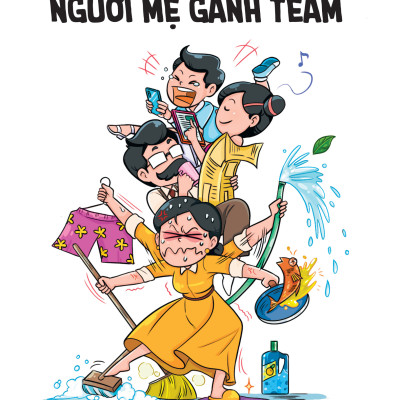 Combo Gia Đình Dzăn Hóa và Tí Đù: Gia Đình Dzăn Hóa Nơi Tình Yêu Bắt Đầu Bất Ổn + Tí Đù Dân Chơi Xóm