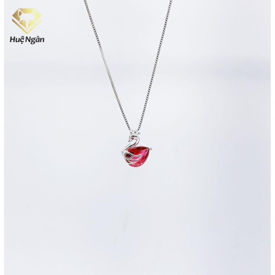 Dây chuyền bạc Ý 925 Huệ Ngân -Thiên nga PP1248