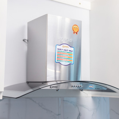 Máy hút mùi kính cong Kanzo 700mm KZ-WH-70HD Bảo hành 24 tháng - Hàng chính hãng