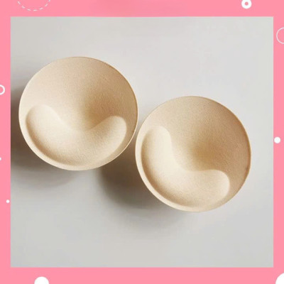 1 Đôi Đệm mút ngực rời 3,5cm form cứng cáp nâng ngực hàng loại 1 MÀU ĐEN