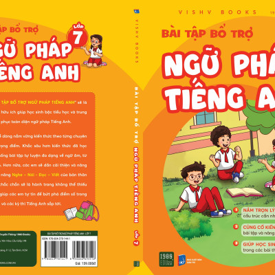 Bài tập bổ trợ ngữ pháp tiếng Anh lớp 7 - VISHV Books