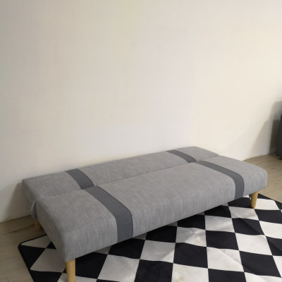 Sofa bed 3 trong 1 đa năng Juno sofa màu hồng, xám, xanh lá