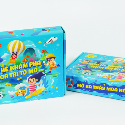 Sách - Hộp Hè Khám Phá, Thỏa Trí Tò Mò – Mở Ra Thấy Mùa Hè cho trẻ từ 6 tuổi – Đinh Tị Books