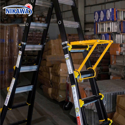  Ván thang rảnh tay Nikawa, Bậc thang cơ động đa năng, gấp/rút linh hoạt, dùng cho thang gấp, thang rút, thang đa năng – Hàng chính hãng 