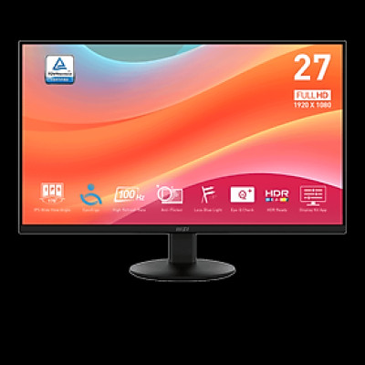 Màn Hình MSI PRO MP272LKL 27 inch – IPS Full HD, 100Hz, 1ms, Chống Nháy, Bảo Vệ Mắt | GiaPhucStore | Hàng Chính Hãng