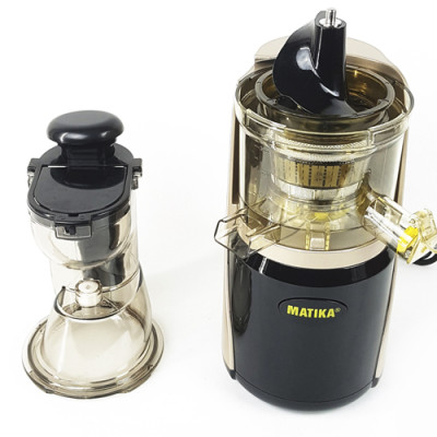 Máy Ép Chậm Matika Công Nghệ Ép Thông Minh Giữ Nguyên Vẹn Vitamin-Hàng Nhập Khẩu (Màu Ngẫu Nhiên)