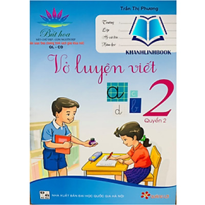 Sách - Vở luyện viết 2 quyển 2 (Cánh diều)