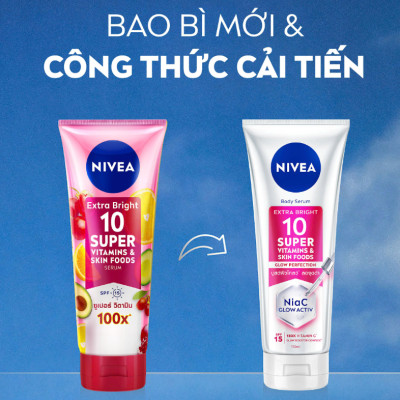 Tinh Chất Dưỡng Thể NIVEA 10 Super Vitamins & Skin Foods (170 Ml) - 93767