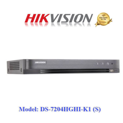 Đầu ghi Camera TVI HIKVISION DS-7204HGHI-K1 4 kênh 1080P - Hàng chính hãng