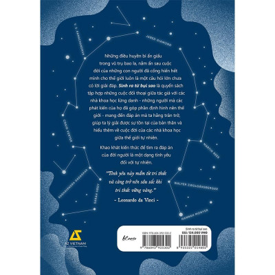 Sách - Sinh Ra Từ Bụi Sao - Định Hình Thế Giới Và Bản Thân Qua Cuộc Đối Thoại Với Các Nhà Khoa Học - AZ Việt Nam