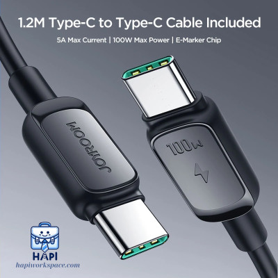 Sạc dự phòng hàng chính hãng Joyroom 65W 20.000mAh JR-PBF04, Laptop, màn hình %pin