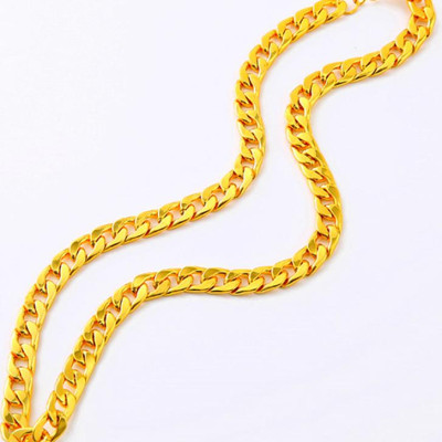  Dây Chuyền Titanium Nam Mạ Vàng 18K Không Đen Không Rỉ + TẶNG LÁ BỒ ĐỀ MAY MẮN TÀI LỘC ĐỂ VÍ ĐIỆN THOẠI