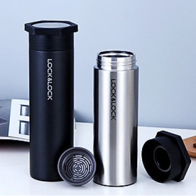 Bình Giữ Nhiệt Hero Bằng Thép Không Gỉ Lock&Lock- LHC4112B - 400Ml