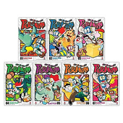 Sách - Perman cậu bé siêu nhân (trọn bộ 7 tập)