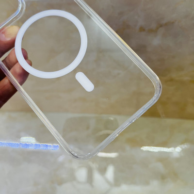 Ốp lưng WiWu trong suốt dành cho iPhone 14 Pro Max sạc không dây - hàng chính hãng