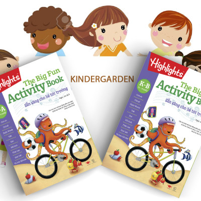 Big Fun Activity Book - Sẵn Sàng Cho Bé Tới Trường K - B (4-6 Tuổi)